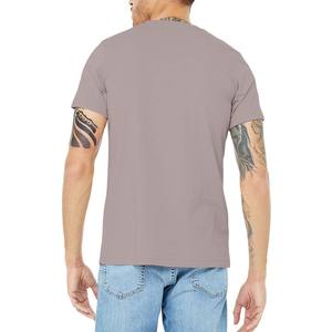 Bella + Toile 3001CVC Unisexe Heather CVC T-Shirt Logo Personnalisé Impression Uni Blanc T-shirts pour Hommes - Product Image 3