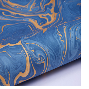 Papier imprimé personnalisé à personnaliser, fait à la main en marbre, disponible en plusieurs couleurs, sur chiffon en coton - Product Image 5