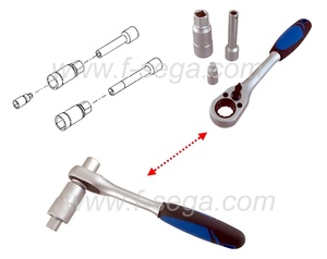 47pc Shock Strut Installation <b>Tools</b> Removal Nuts Socket Set - Product Image 4