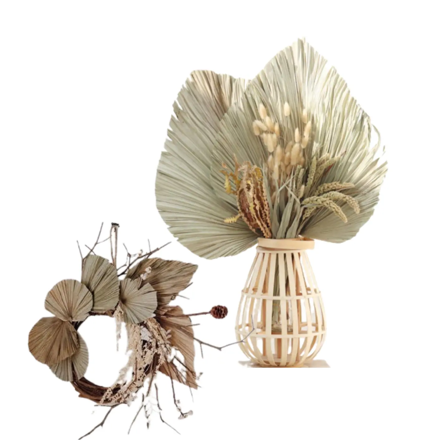 Сухие Пальмовые Листья Fame, элегантный цветочный дизайн для дома, роскошное праздничное украшение по всему миру