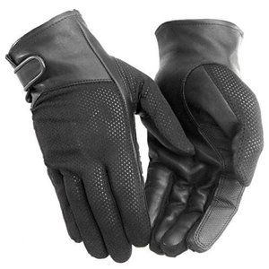 Men's Leather Bike Racing <b>Gloves</b> Windproof and Breathable Summer Motorbike Riding <b>Gloves</b> with <b>Touch</b> Screen Function - Product Image 6