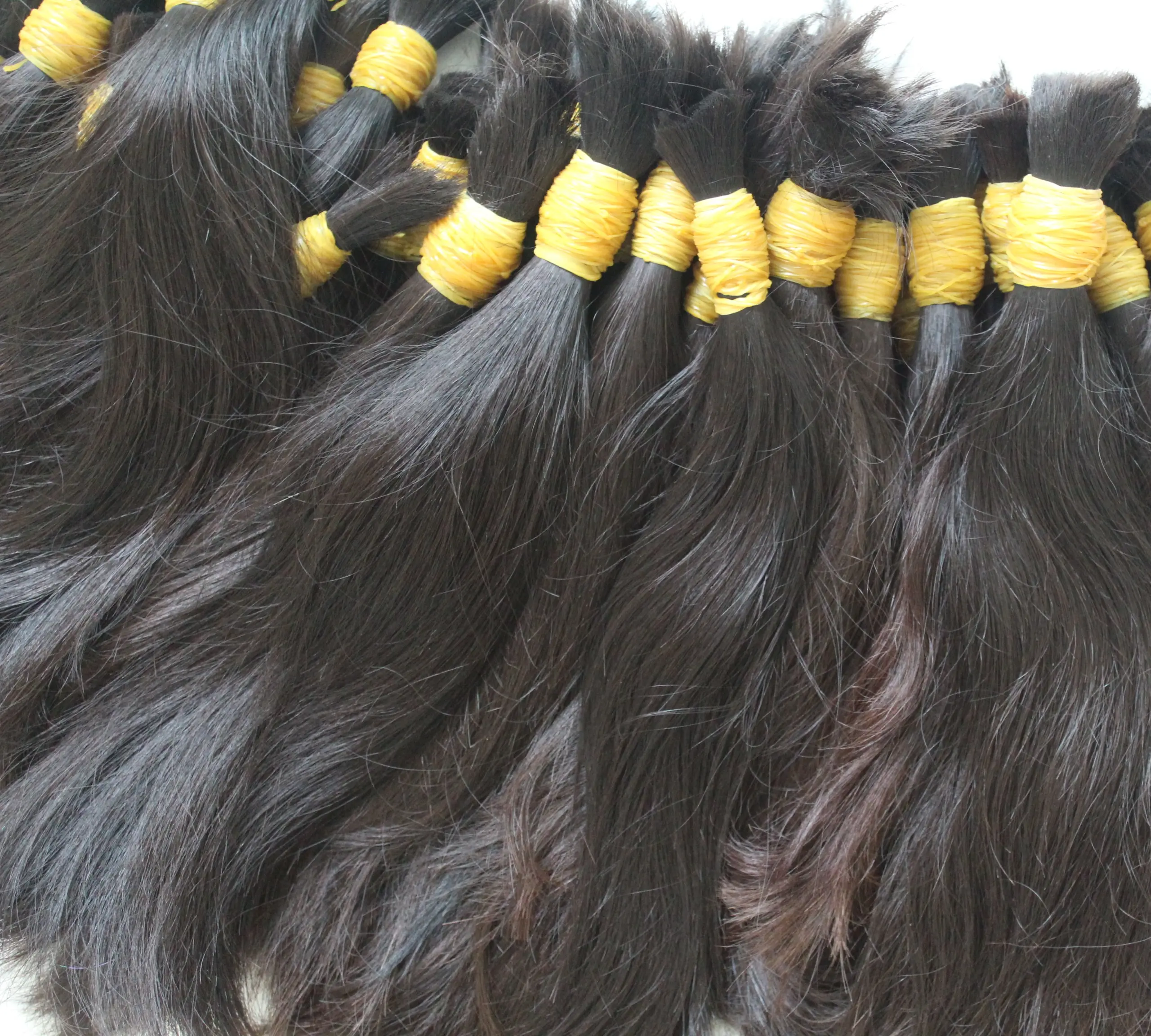 Вьетнамские натуральные волосы норки, прямые текстуры