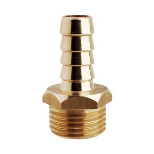 1/4 "inch Brass thủy lực phụ kiện barb núm vú kết nối cho linh hoạt Vườn thẳng khuỷu tay End Hose tại nhà máy trực tiếp giá - Product Image 3