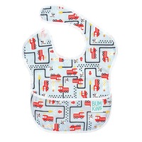 Bavoir pour bébé mignon 100% coton imperméable unisexe pour nourrissons et tout-petits, jetable, lavable, antibactérien, écologique, élastique