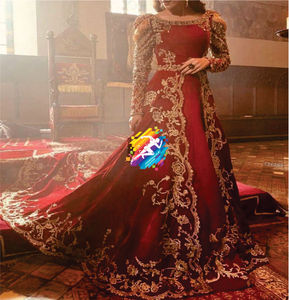 2022 New Design Floor-Length Empire Silhouette Bridal/Wedding Dress with Sweep/<b>Brush</b> Train Lace-Up <b>Back</b> for Pregnant Women - Product Image 5