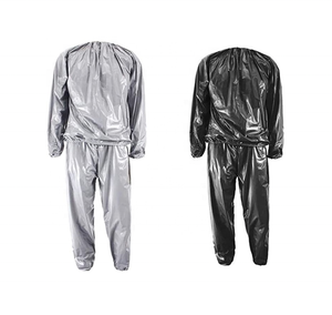 Combinaison de sauna pour la salle de sport, l'exercice, la remise en forme, la perte de poids, le remodelage du corps, anti-déchirure, en PVC, pour hommes et femmes - Product Image 3