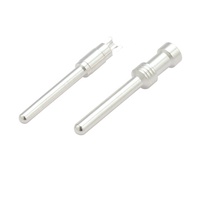 Connecteur de prise de chargeur de véhicule électrique personnalisé, connecteur EV, plaqué argent ou plaqué étain, broches en cuivre pour chargeur de véhicule électrique