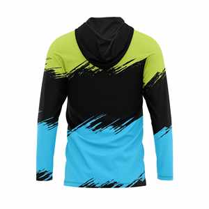 Custom OEM al por mayor de la fábrica de los hombres de pesca sudaderas con capucha lisas para deportes al aire libre desgaste - Product Image 4