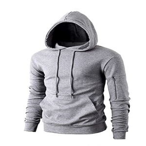 Sweat-shirt décontracté élégant pour hommes, sweat-shirt à capuche uni à sublimation avec logo personnalisé, 100% coton, jogging d'hiver, vêtements de sport de course, créateur 3D - Product Image 3