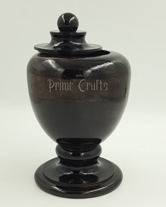 Handcrafted Wooden Carved Urn Adult Male Female Ashes Funeral <b>Supplies</b> Brass Metal Cremation Coffin Memorial Occasion by AYAANS - Product Image 2