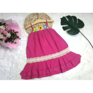 Vestidos de algodón orgánico personalizados para niñas pequeñas, ropa informal de primavera y otoño - Product Image 4