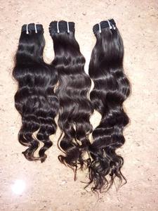 High Quality Virgin Indian Remy Grade Human Hair Extensions Machine Double Weft Weaving Hair <b>Top</b> Graded Source All Colors - Product Image 4