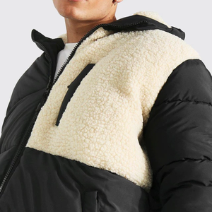 Ropa informal para adultos, chaquetas acolchadas para hombres, poliéster de nailon hecho con logotipo personalizado, chaquetas acolchadas con estampado, el mejor trabajo - Product Image 6