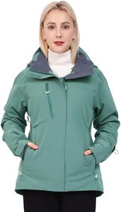 Thời Trang Mới Tùy Chỉnh Không Thấm Nước Windproof Mặc Tùy Chỉnh Snowboard Jacket Phụ Nữ Trượt Tuyết Dài - Product Image 6