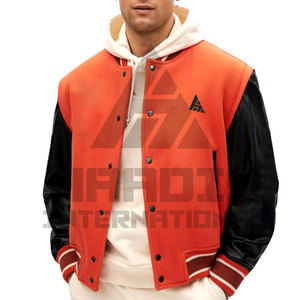 <b>Men</b> Custom New Winter High Quality <b>Varsity</b> <b>Jackets</b> <b>Men</b> Hot Selling Custom <b>Varsity</b> <b>Bomber</b> Puffer Casual Design <b>Jackets</b> for <b>Men's</b> - Product Image 1