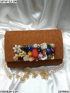 กระเป๋าคลัทช์สไตล์ชนเผ่าทันสมัยสำหรับตอนเย็นกระเป๋าราตรี - Product Image 4