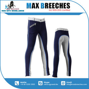 Venta al por mayor de pantalones de cuero de nailon con protección para montar a caballo con logotipo personalizado asiento completo de silicona características calentadores de protectores de piernas con logotipo personalizado - Product Image 4