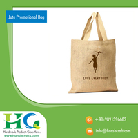 Blanc Couleur Personnaliser sac de Jute Sac Promotionnel