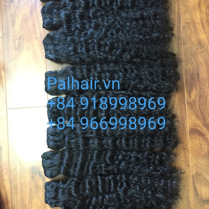 Haute qualité 100% vierge Remy Extension de cheveux humains droite Machine trame cheveux vietnamiens bruts jusqu'à 80cm pour le tressage - Product Image 1