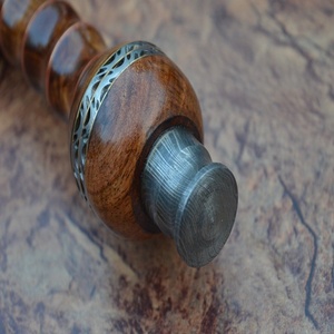 Espada corta hecha a mano con mango de madera, hermosa hoja de Damasco de 25 pulgadas (Smk1418) - Product Image 2