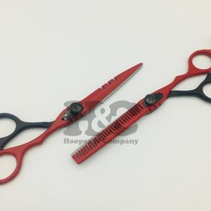 Juego de tijeras de salón profesional para peluquería Punta de hoja afilada con logotipo de embalaje personalizado para corte de cabello de adelgazamiento de peluquero - Product Image 6