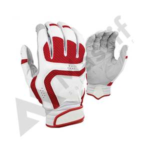 Gants de frappeur de baseball en cuir pour gaucher fabriqués au Pakistan pour la position du receveur - Product Image 1