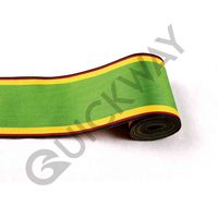 Moire ruban OEM vente en gros personnalisé médaille Moire rubans haute qualité rang gros-grain ruban pour la défense rang et médailles
