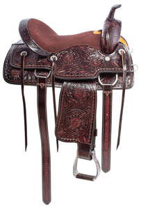 Conjunto de Silla de Montar Inglesa de Cuero Genuino Premium, Duradera, para Equitación, Carreras de Barriles, Estilo Western, Personalizable, Colores Surtidos - Product Image 5