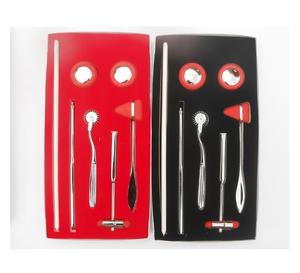 Kit de marteaux réflexes manuels NOMI BROTHERS avec embouts en acier inoxydable et en caoutchouc de silicone - Product Image 2