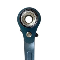 Clé à cliquet multifonction 4-en-1 en alliage RTS, outil de serrage pour échafaudage, qualité industrielle/bricolage, personnalisable OEM/ODM/OBM TW
