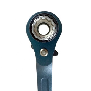 RTS 4-in-1 Alloy Scaffold <b>Podger</b> Ratchet <b>Spanner</b> Ratcheting Socket Wrench Tool-Industrial Grade DIY & OEM Customizable - Product Image 6