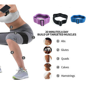Banda de resistencia de cadera para Fitness, ajustable, círculos de resistencia para hombres y mujeres - Product Image 6