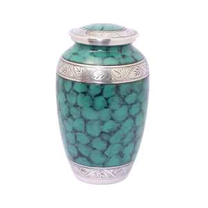 Cremation Urns Blue Fine Quality Aluminum Funeral <b>Memorial</b> Urn for Human Ashes Cheap Metal Classical Urn - Product Image 5