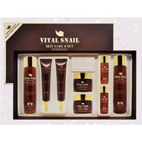 Christian Dean Vital Snail Woman 6set Anti-Âge Blanchissant Hydratant Sérum Soin du Visage pour Tous Types de Peau Adulte