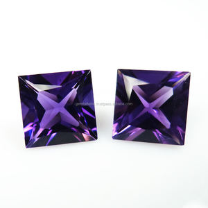 2.5mm Natural Amethyst Gem Cut Loose Gemstone Round Pear Marquise Square Faceted Gemstone Natural Stone Brazilian Amethyst - Product Image 6