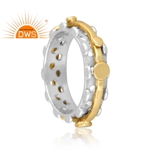 Bague en argent sterling pour femme, unisexe, design fait main, pour femme, cadeau pour elle - Product Image 4