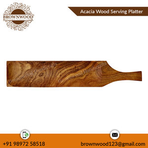 Plateau de service en bois d'acacia fait à la main de haute qualité à bas prix approvisionnement en vrac avec très peu de quantité minimale de commande par le fabricant de confiance exportateur - Product Image 5