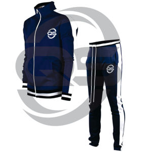 Personalizado de alta calidad de los hombres de Fitness Jogger Suit Tech Fit Pants Set para el gimnasio de entrenamiento de los Deportes de Invierno en Blanco Deportes Jogger Ropa - Product Image 4