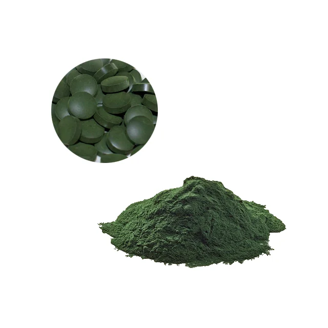 Пищевая добавка Спирулина из темно-зеленых водорослей