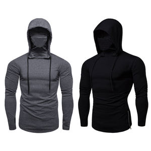 Sweat-Shirt pour hommes avec Logo personnalisé, sweat à capuche de sport, unisexe, à manches longues - Product Image 3