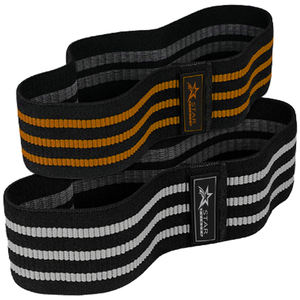 3 pcs/Set Hip Fabric Resistance Band Logo personnalisé Hip Circle Bands (couleurs unies) Hip Circle Booty Bands Workout Resistance - Product Image 6