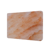 Dalle de barbecue au sel de l'Himalaya avec supports sculptés 30x20x3.75 cm carrelage/brique pour la décoration de la maison