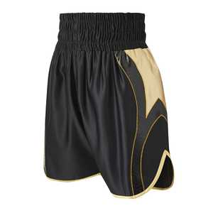 Black and <b>Silver</b> MMA <b>Short</b> Factory Wholesale Plain Stretchy Fight Mma Kick Boxing Muay Thai Martial Arts Fight <b>Shorts</b> - Product Image 5