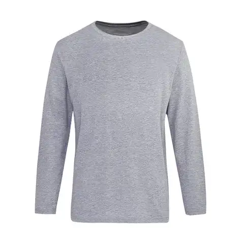 Graue Farbe 100% Baumwolle Hochwertiges T-Shirt für Männer aus Bangladesch
