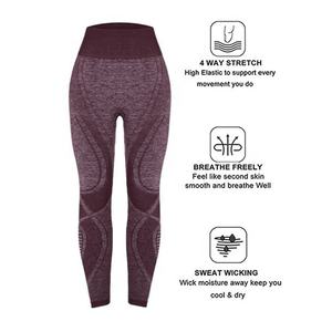 Leggings Deportivos Personalizados 2026 para Mujer, Cintura Alta, Yoga, Elásticos en 4 Direcciones, Antibacterianos, Secado Rápido, Control de Abdomen, Largos - Product Image 2