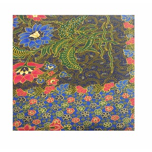 Tela de Batik de Malasia 100% Algodón, 118cm x 180cm, Diseño Floral Impreso a Máquina, Material para Ropa Étnica - Product Image 2
