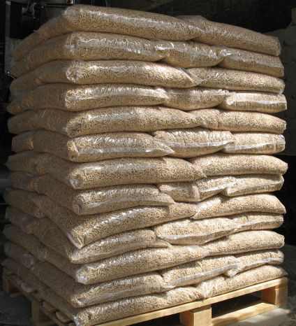 Export von Holzpellets von hoher Qualität
