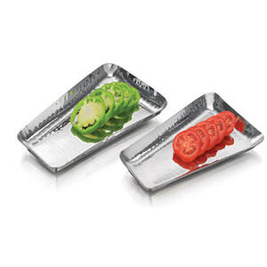 ชุดจานชามสแตนเลสทรงสี่เหลี่ยมสำหรับร้านอาหารและโรงแรมคิงส์ถาดเสิร์ฟอาหารทรงสี่เหลี่ยมสไตล์คลาสสิก - Product Image 3