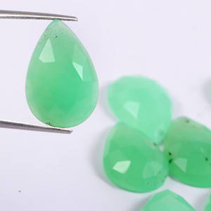 พลอยลูกแพร์เจียระไนทรงหลวมขนาด13X10มม.,พลอยธรรมชาติตัดดอกกุหลาบ - Product Image 5