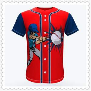 Alta calidad poliéster personalizado sublimación béisbol ropa deportiva al por mayor barato uniforme - Product Image 6